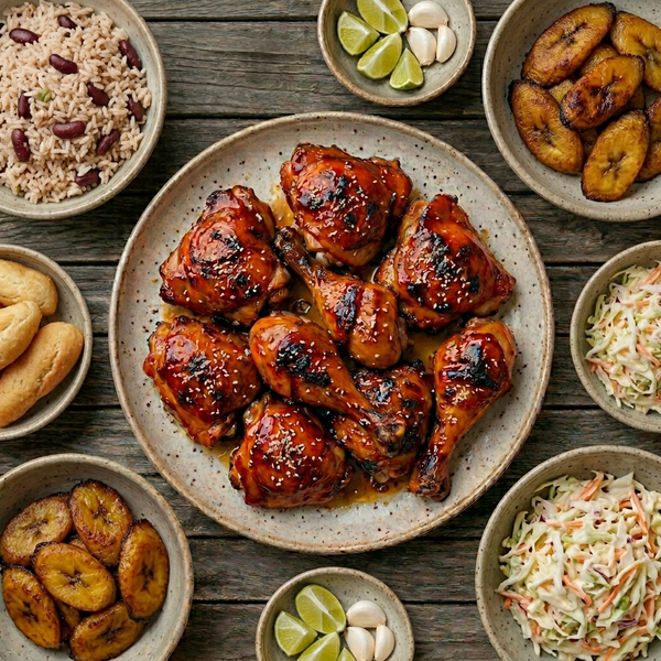 Turks & Caicos–Style Peppajoy Jerk Chicken