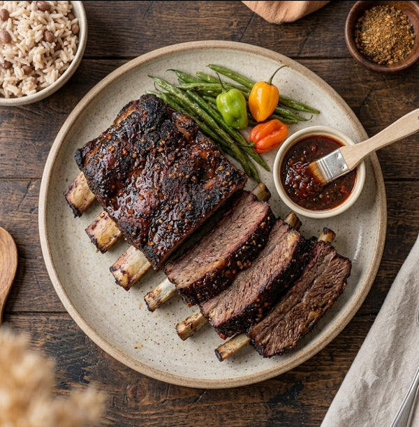 Delano’s Jerk Beef Ribs