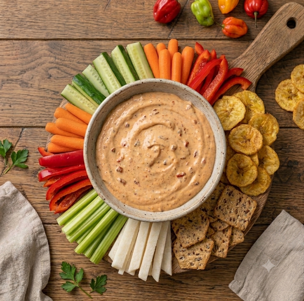 Peppajoy Jerk Vegetable Dip