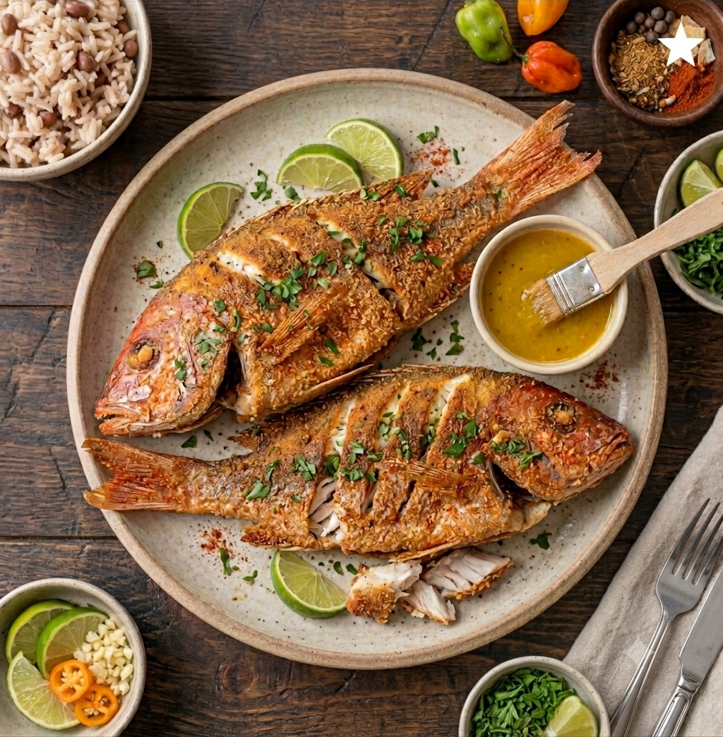 Delano’s Fried Red Snapper