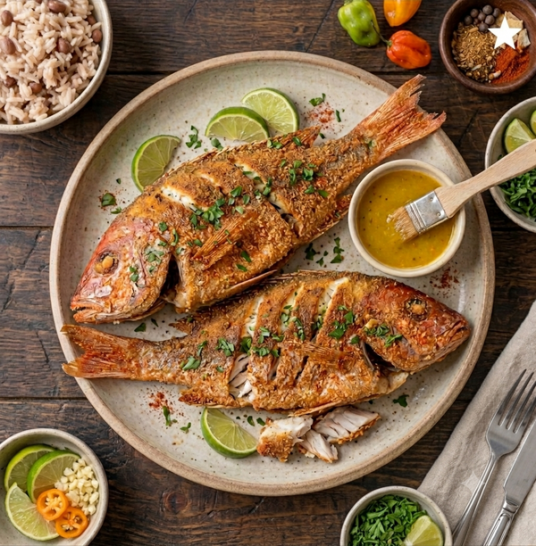 Delano’s Fried Red Snapper