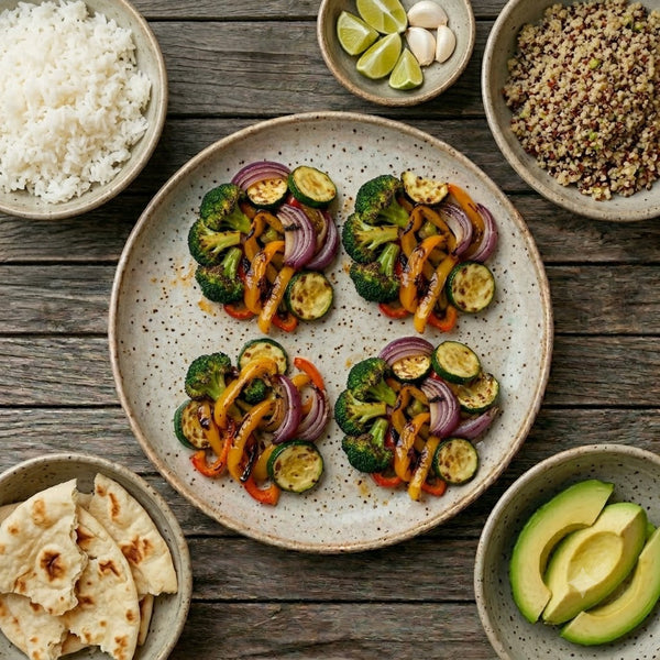 Peppajoy Jerk Roasted Vegetables